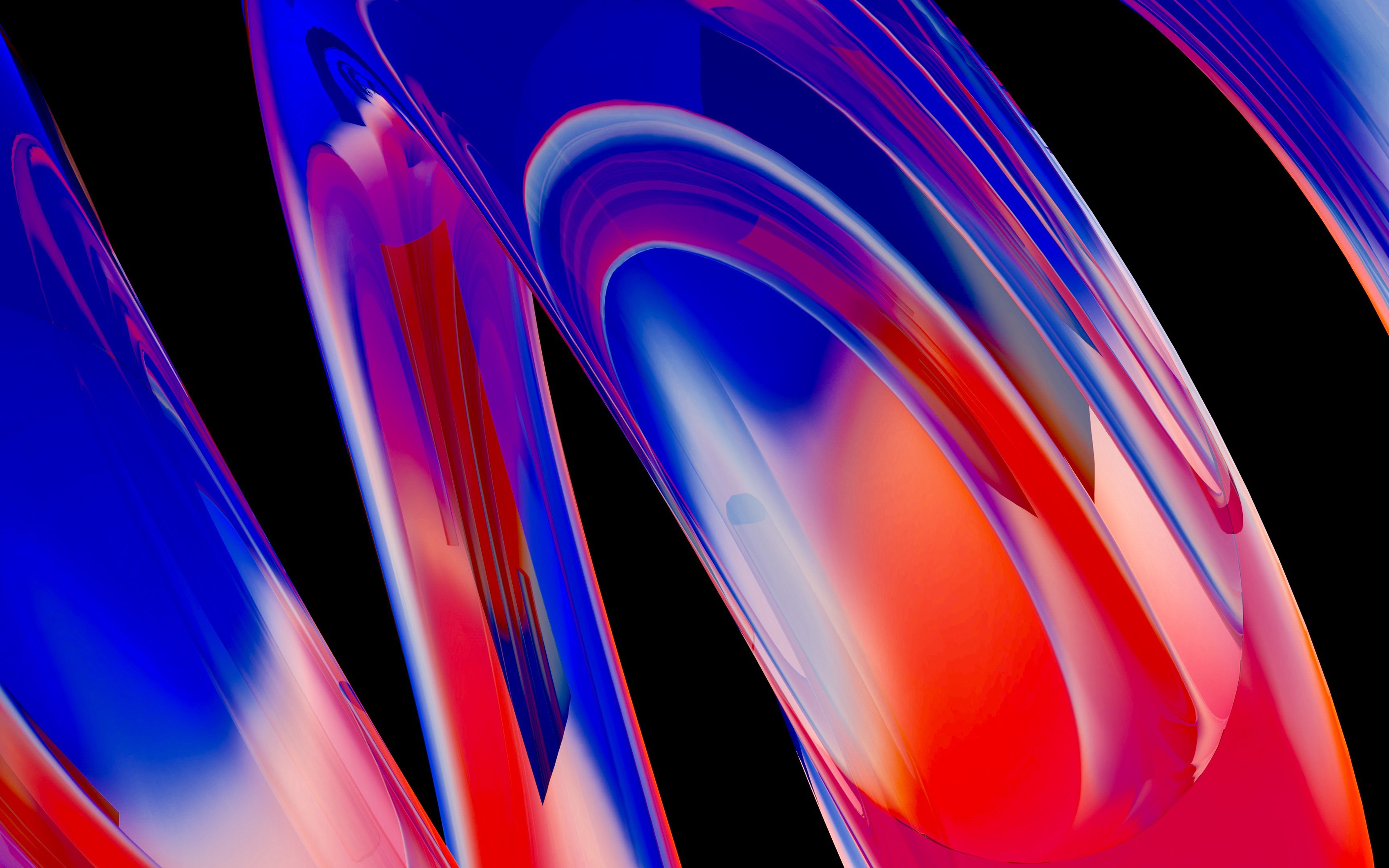 Glassy Abstract Curves HD8967810757